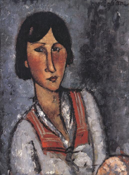 Portrait of a Woman (mk39), Amedeo Modigliani